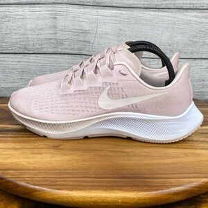 Nike Air Zoom Pegasus 37 Champagne Pink Running Shoe BQ9647-601 Women’s Size 10